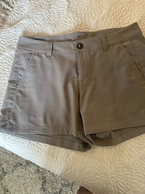 Under Armour Women's gray Athletic Shorts